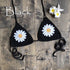 Handmade Crochet Flower Micro Bikini - Tops/ Bottoms